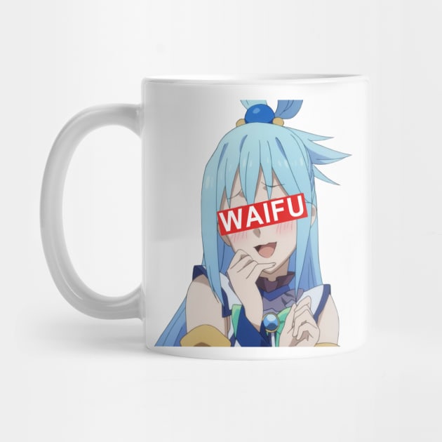 Aqua KonoSuba Waifu (Anime) by CalvertSheik